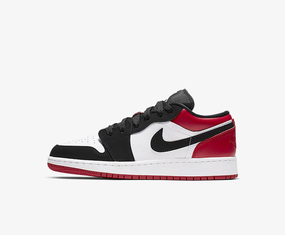 Nike Air Jordan 1 Low SE Gs 'Black Toe' 553560-116
