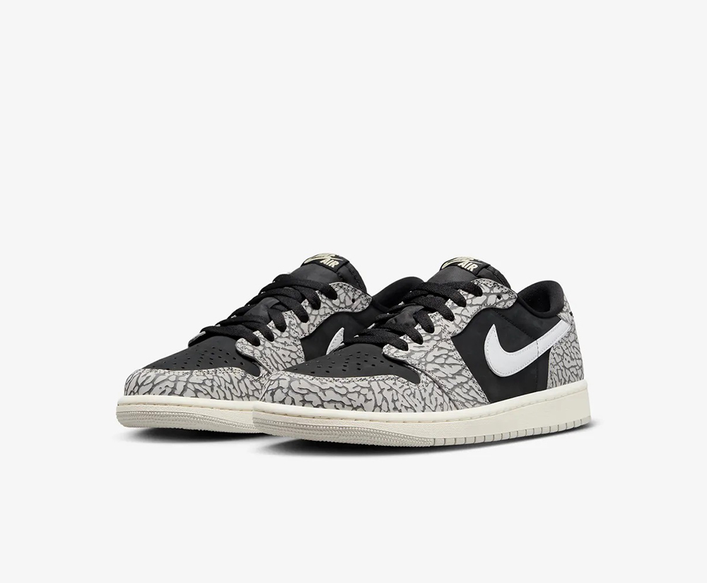 Air Jordan 1 Retro Low OG 'Black Cement' CZ0790-001