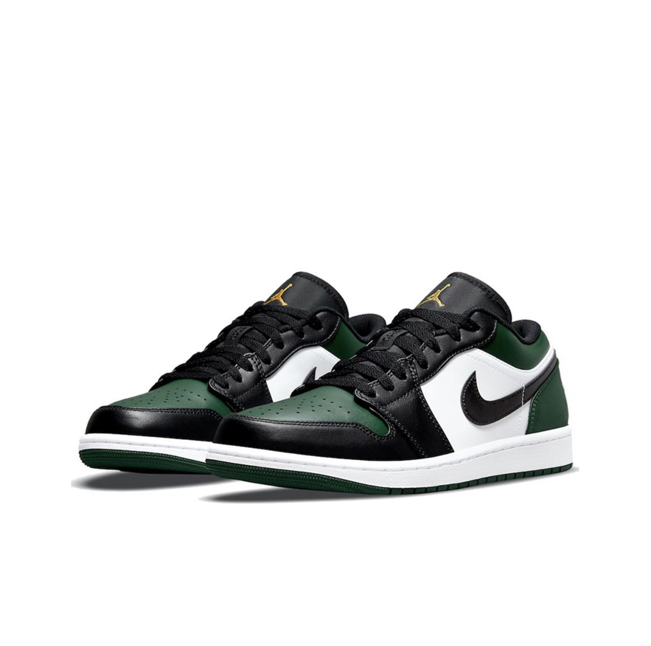 Giày JORDAN 1 LOW GREEN TOE 553558-371