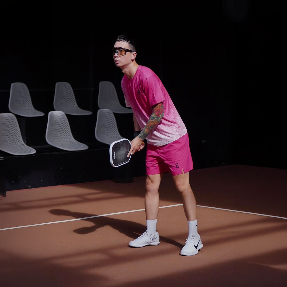 Deba Sportwear 'White Bold Pink' AQ04WP