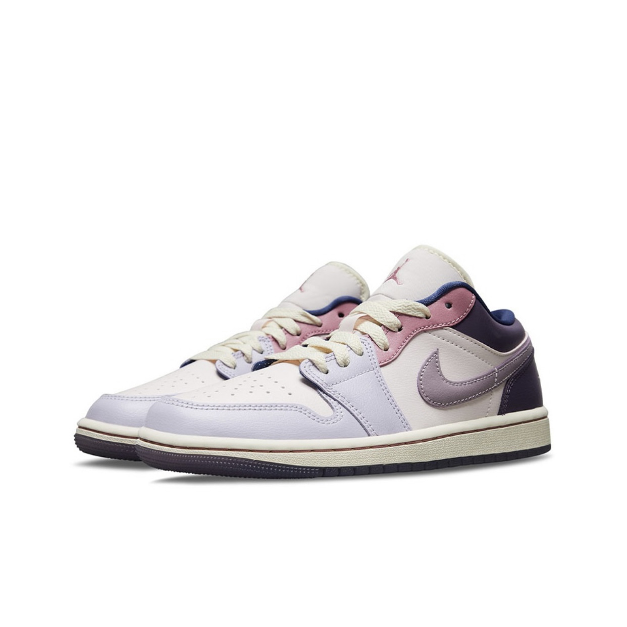 Giày JORDAN 1 LOW PASTEL PURPLE (W) DZ2768-651