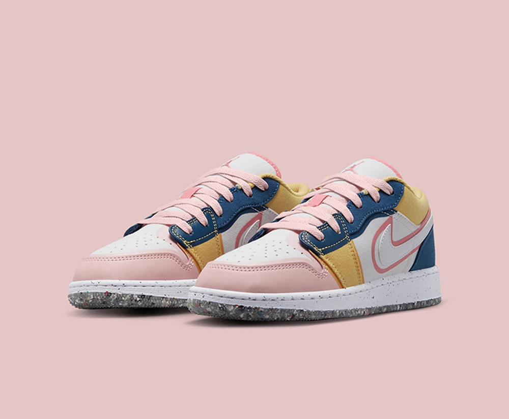 Air Jordan 1 Low GS 'Multi Canvas' DV1323-100