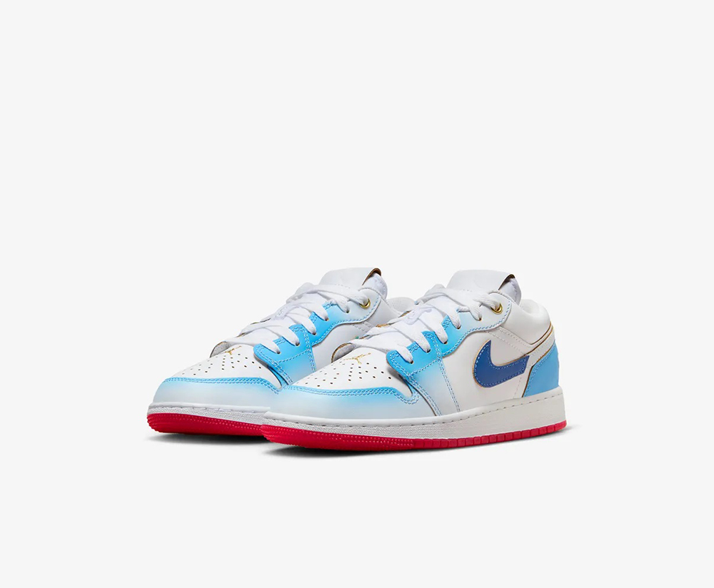 Nike Air Jordan 1 Low GS 'Blue Gold' FN8895-141